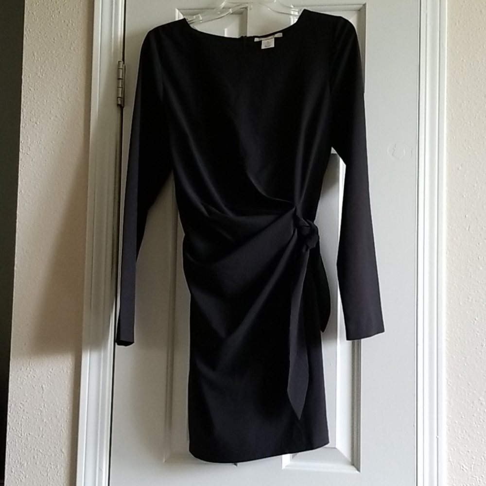 Little black wrap dress